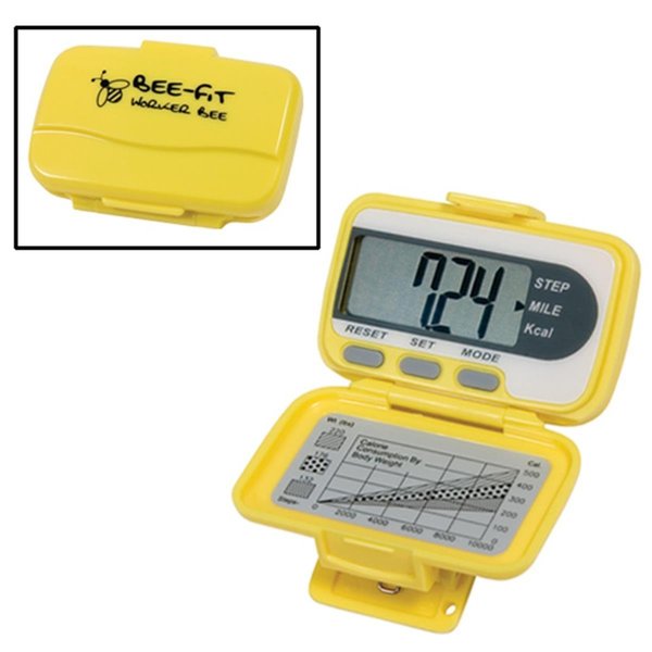 Sport Supply Group Bee Fit Worker Bee Pedometer - Fitness Pedometers 1216769